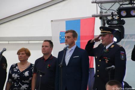 Gasilke in gasilci Prostovoljnega gasilskega društva Kamniška Bistrica bogatejši za novo vozilo in motorno črpalko (55)